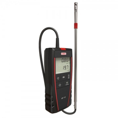 Kimo Telescopic Hotwire Thermo-Anemometer VT115